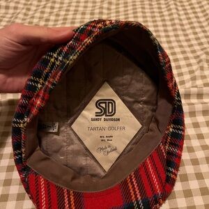 Scottish golfer hat